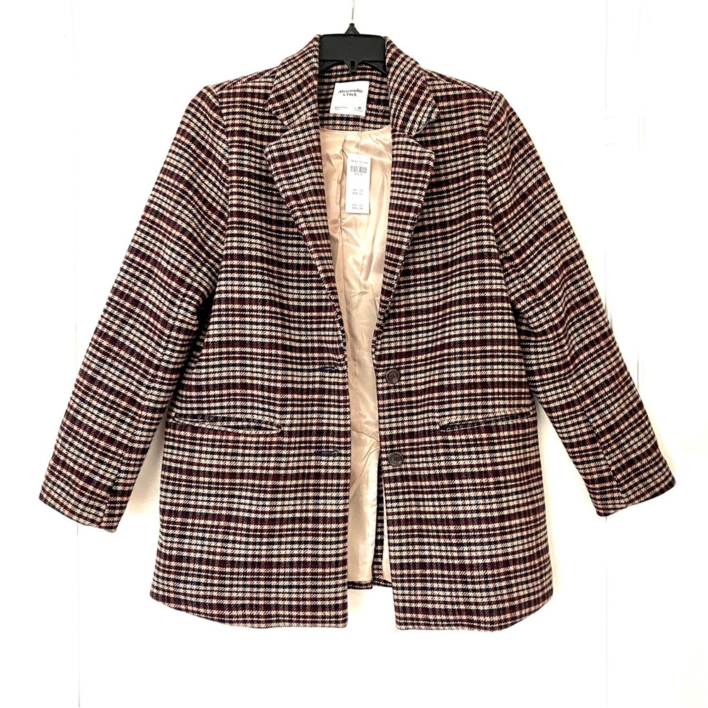 Abercrombie Heavyweight Wool-Blend Blazer Coat - Picture 4 of 6